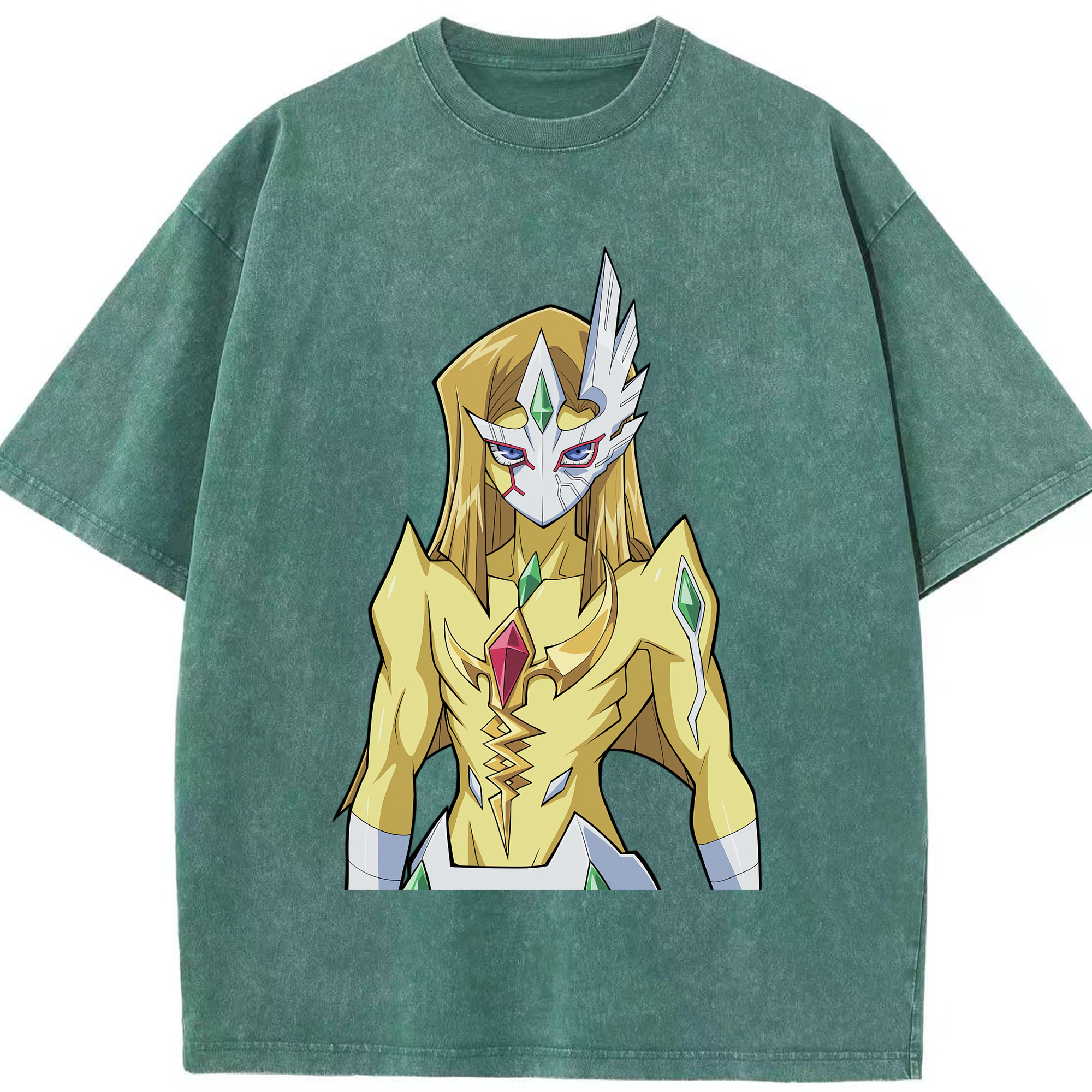 （画像用） 遊☆戯☆王 Yu-Gi-Oh! 綿100% ヴィンテージ風 半袖Tシャツ（フロントプリント）
